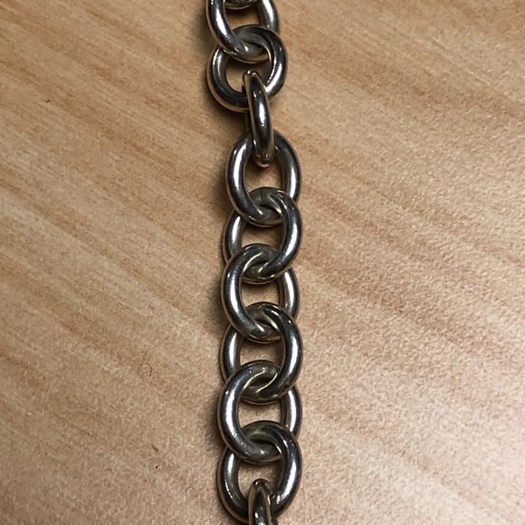 Tiffany & Co silver heart tag charm bracelet - Picture 5 of 5